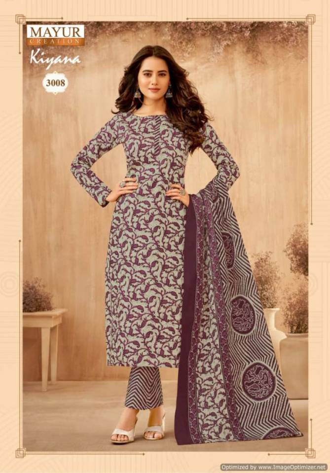 Kiyana Vol 3 By Mayur Summer Cotton Readymade Dress Wholesale Shop In Surat
